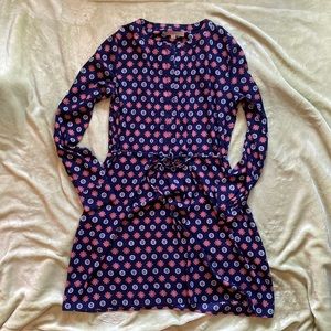 Loft Printed Dress - Size Small